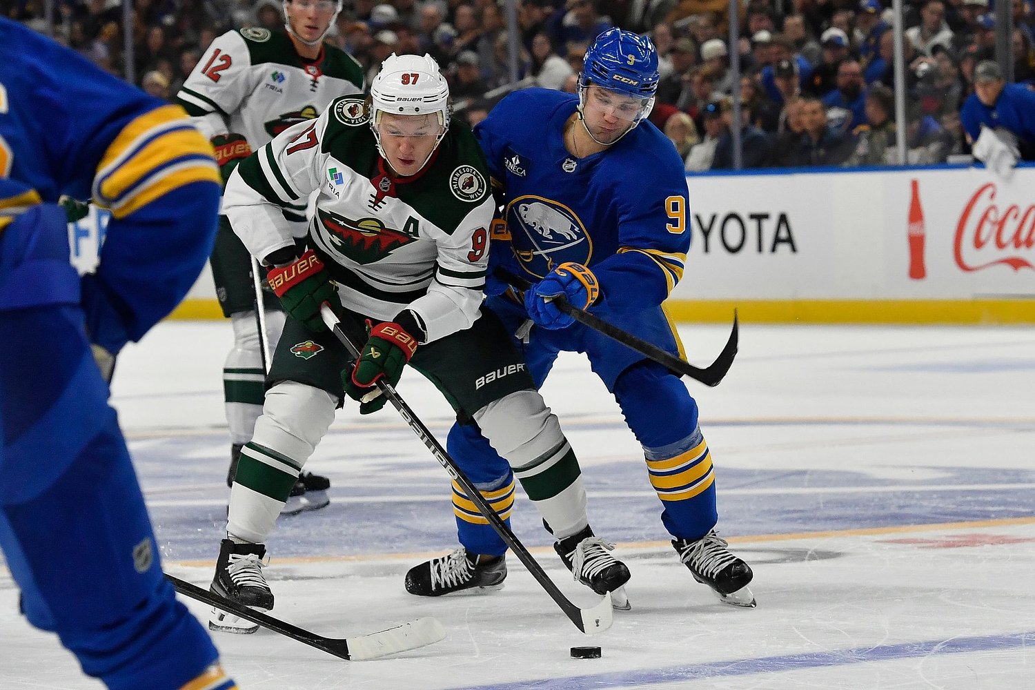 Owen Power lifts Sabres past Wild 3-2 in overtime after 2-goal comeback