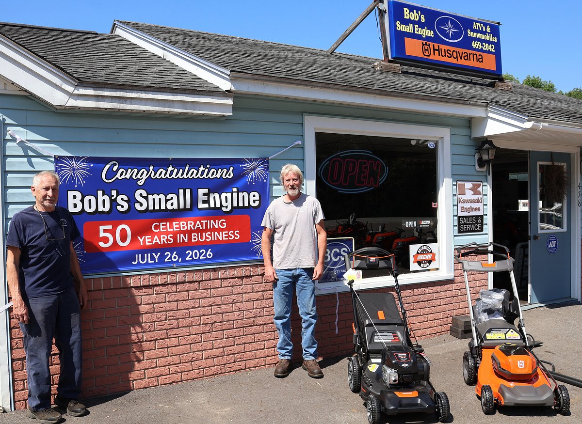 Bucksport man keeps small engine shop going for 50 years and doesn’t plan to stop 