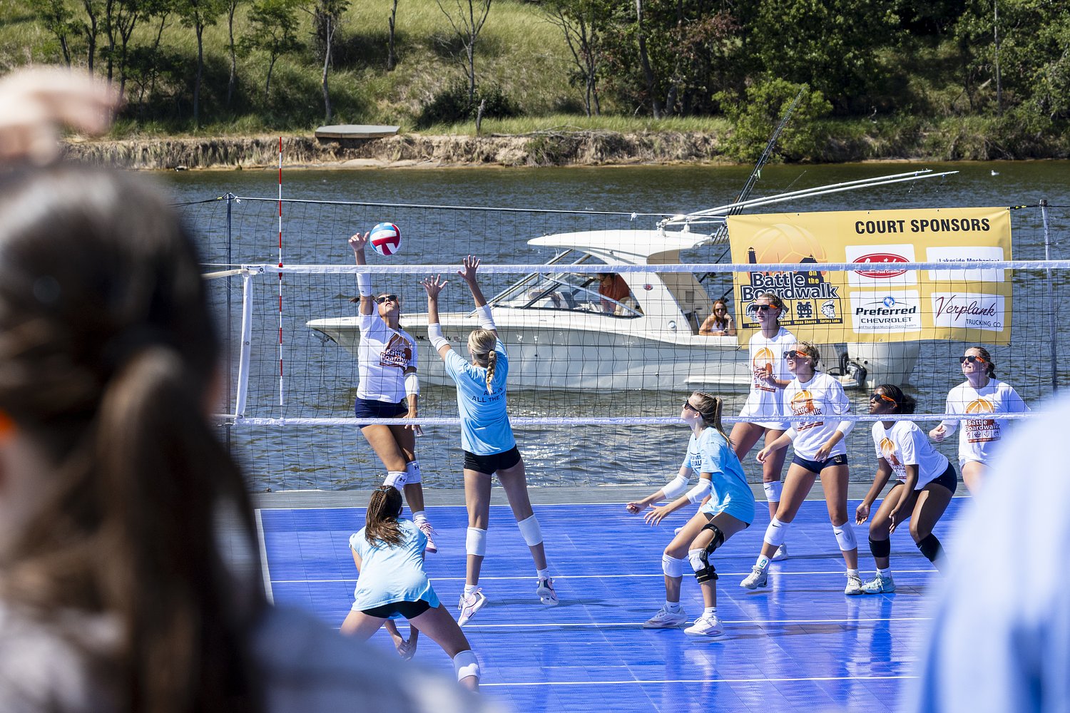 Battle on the Boardwalk turns iconic Lake Michigan spot into a unique volleyball venue