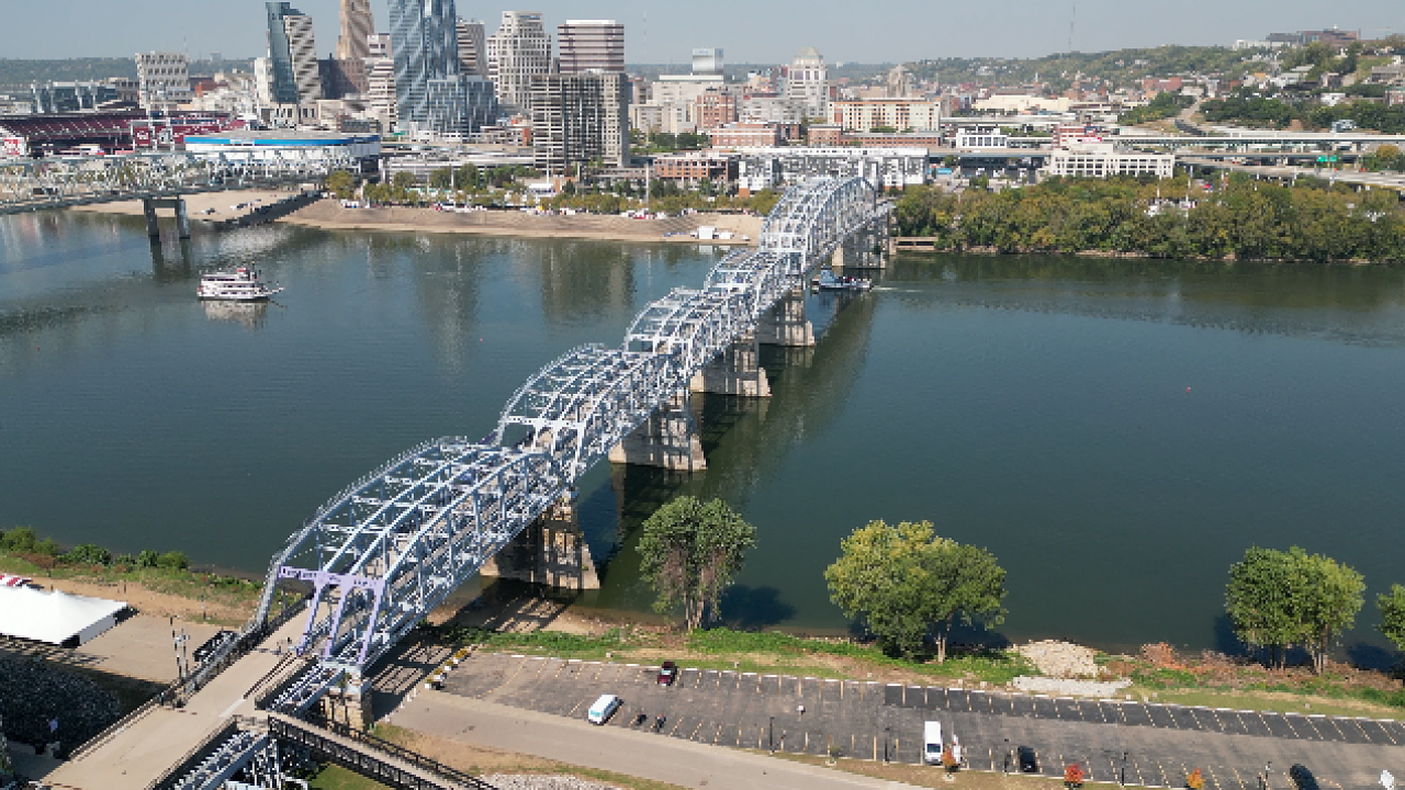 Brighton Center’s 19th annual wine over water returns to the Purple People Bridge