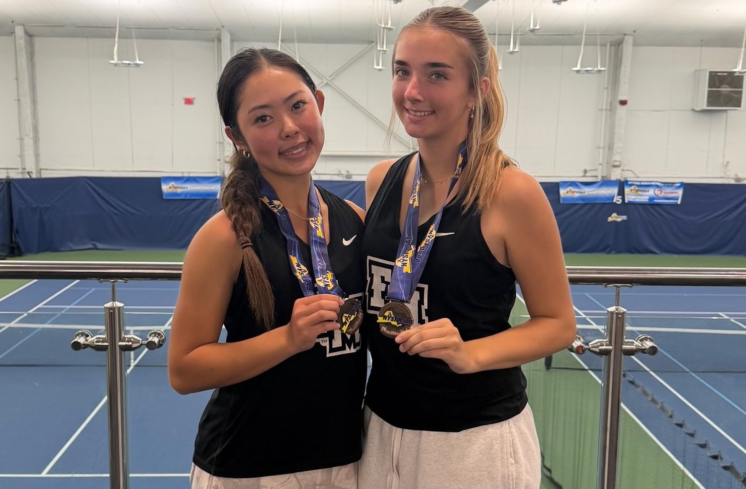 F-M Green doubles duo caps season with 7th place finish at states
