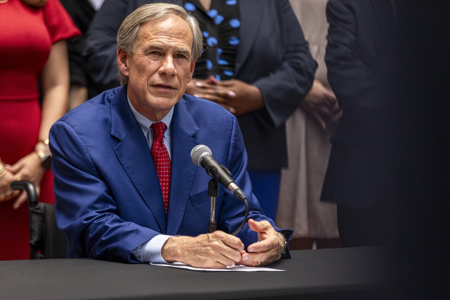 Greg Abbott raked in $9 million from data center-related donors as he called for regulations
