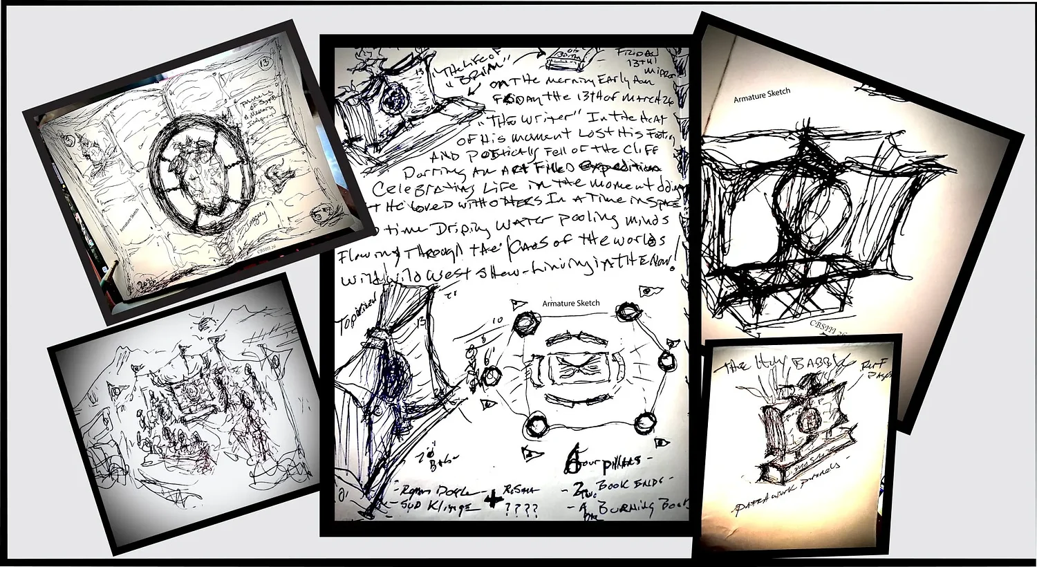 For Atlanta artist Charlie Smith, a Burning Man sculpture acts as 'an open book'