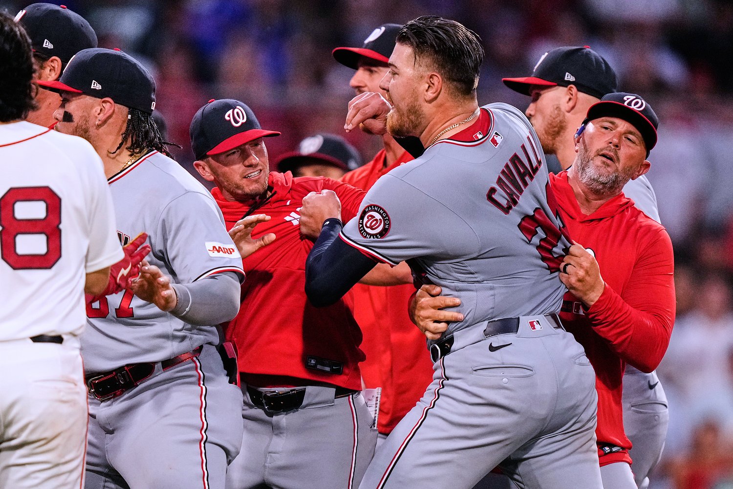 Cade Cavalli ‘extremely torn up’ about perception of ‘sit down, boy’ comment toward Willson Contreras