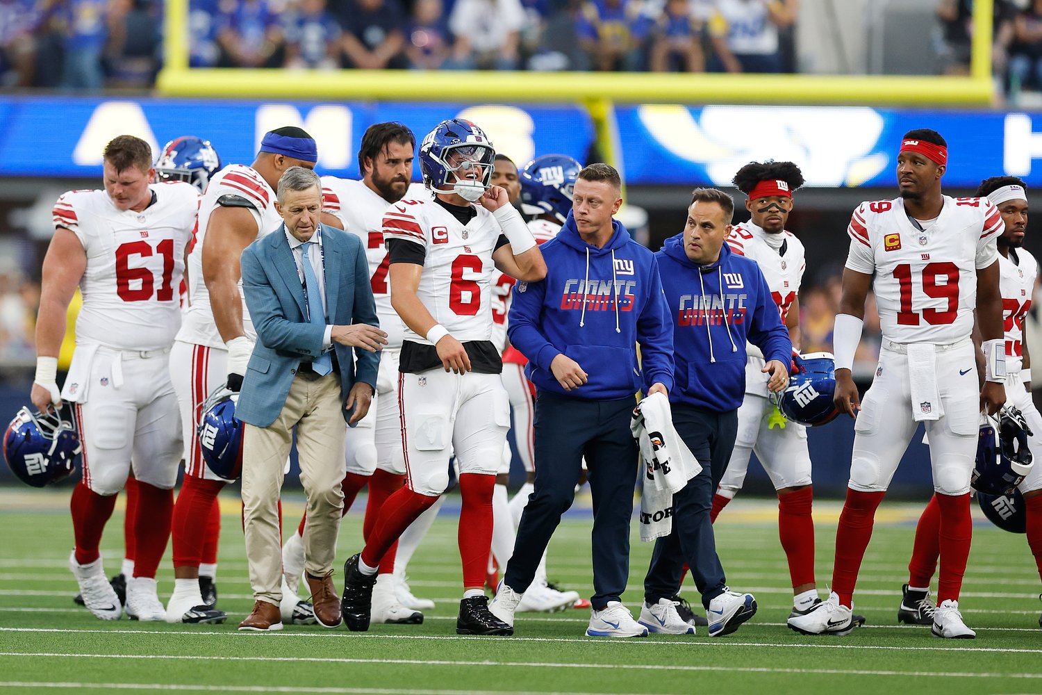 Jaxson Dart injury update: Latest on Giants QB, who received ‘positive news’