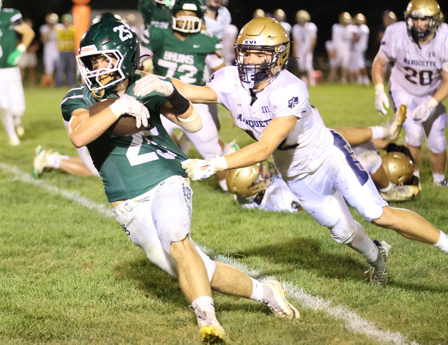 St. Bede relies on Brennen Hirst in OT: NewsTribune/BCR football notebook