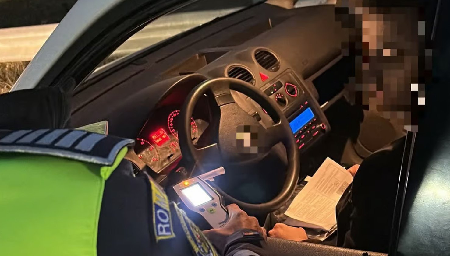 Val de șoferi prinși băuți la volan în județul Sibiu: unul a provocat și un accident