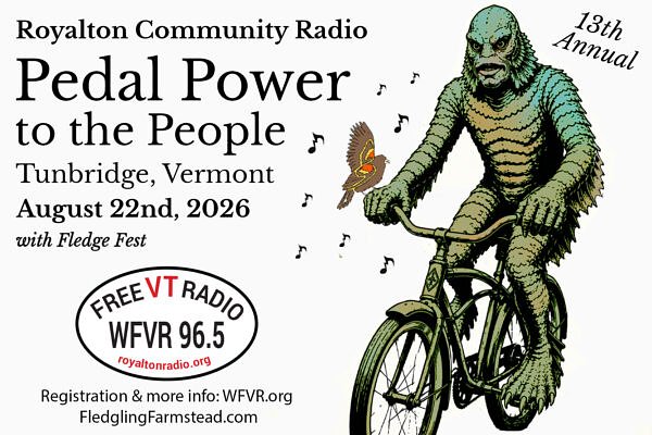 Pedal Power to the People propels for station, community partner