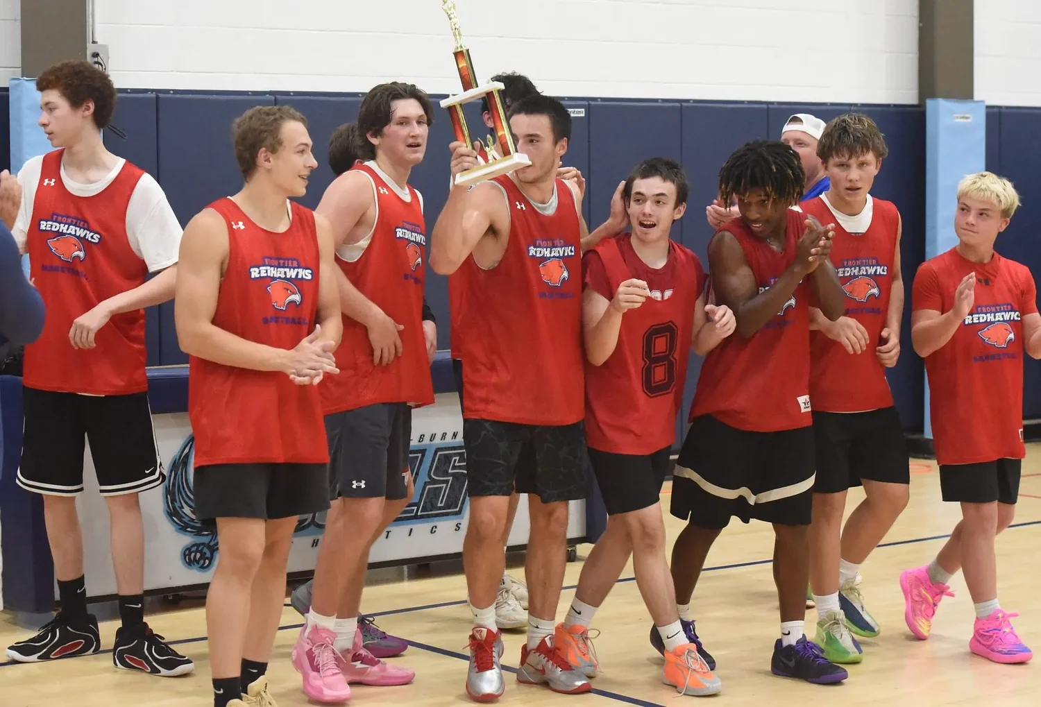 Bulletin Board: Frontier boys capture DRIVE Hoops League varsity championship
