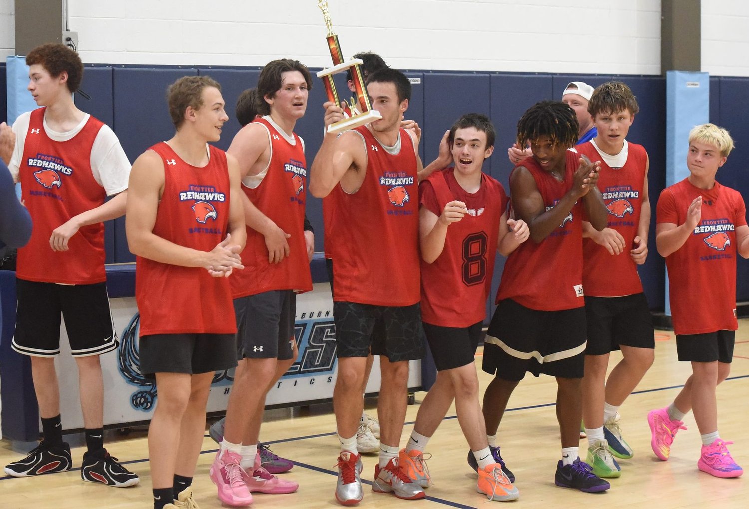 Bulletin Board: Frontier boys capture DRIVE Hoops League varsity championship