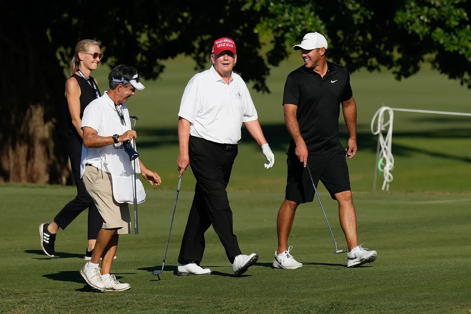 Opinion: Playing golf with Donald Trump