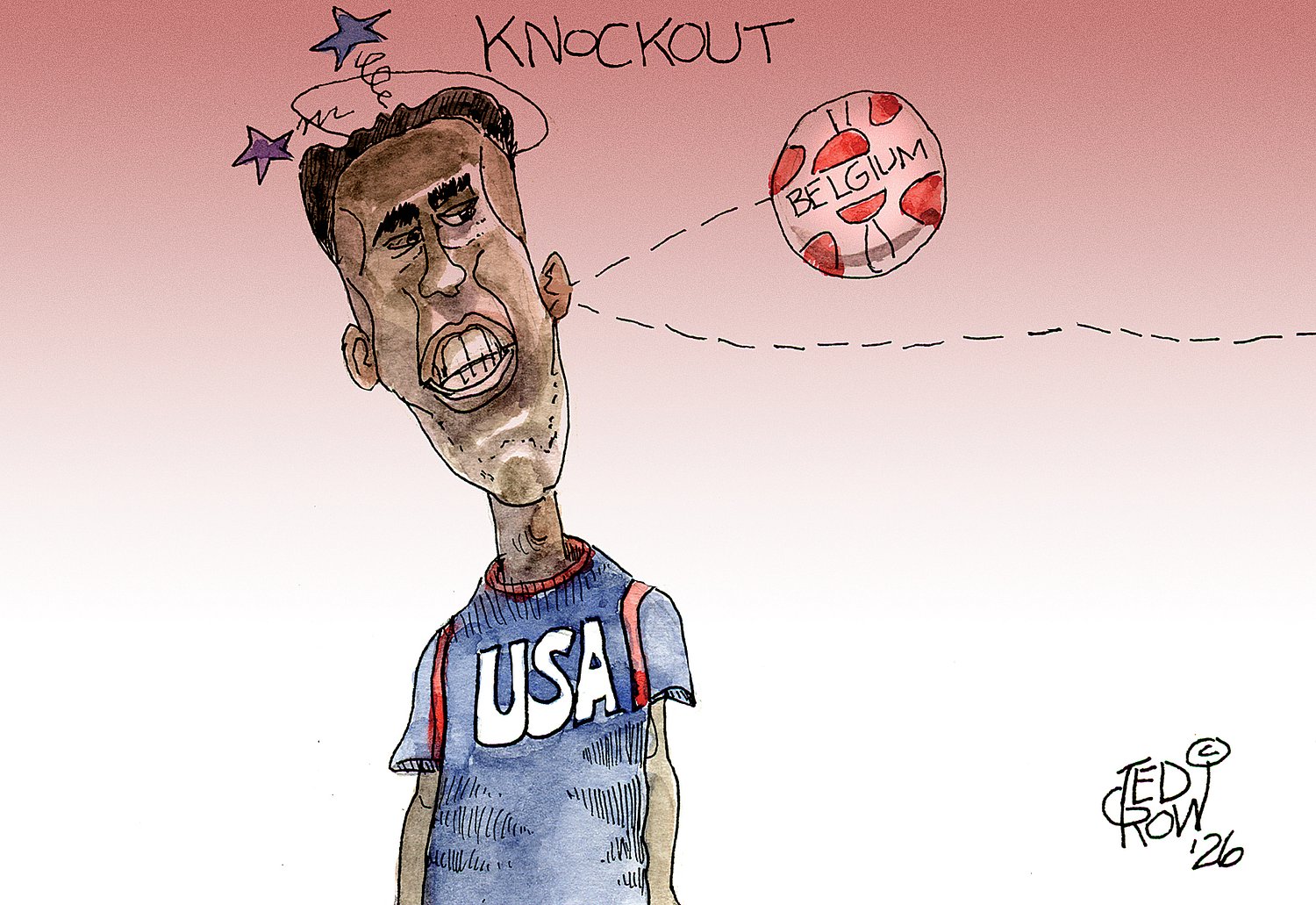 U.S. unable to slow Belgium’s attack: Crowquill