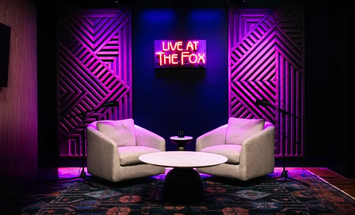 Fox Theatre opens new backstage content studio, plans for 2029 centennial 