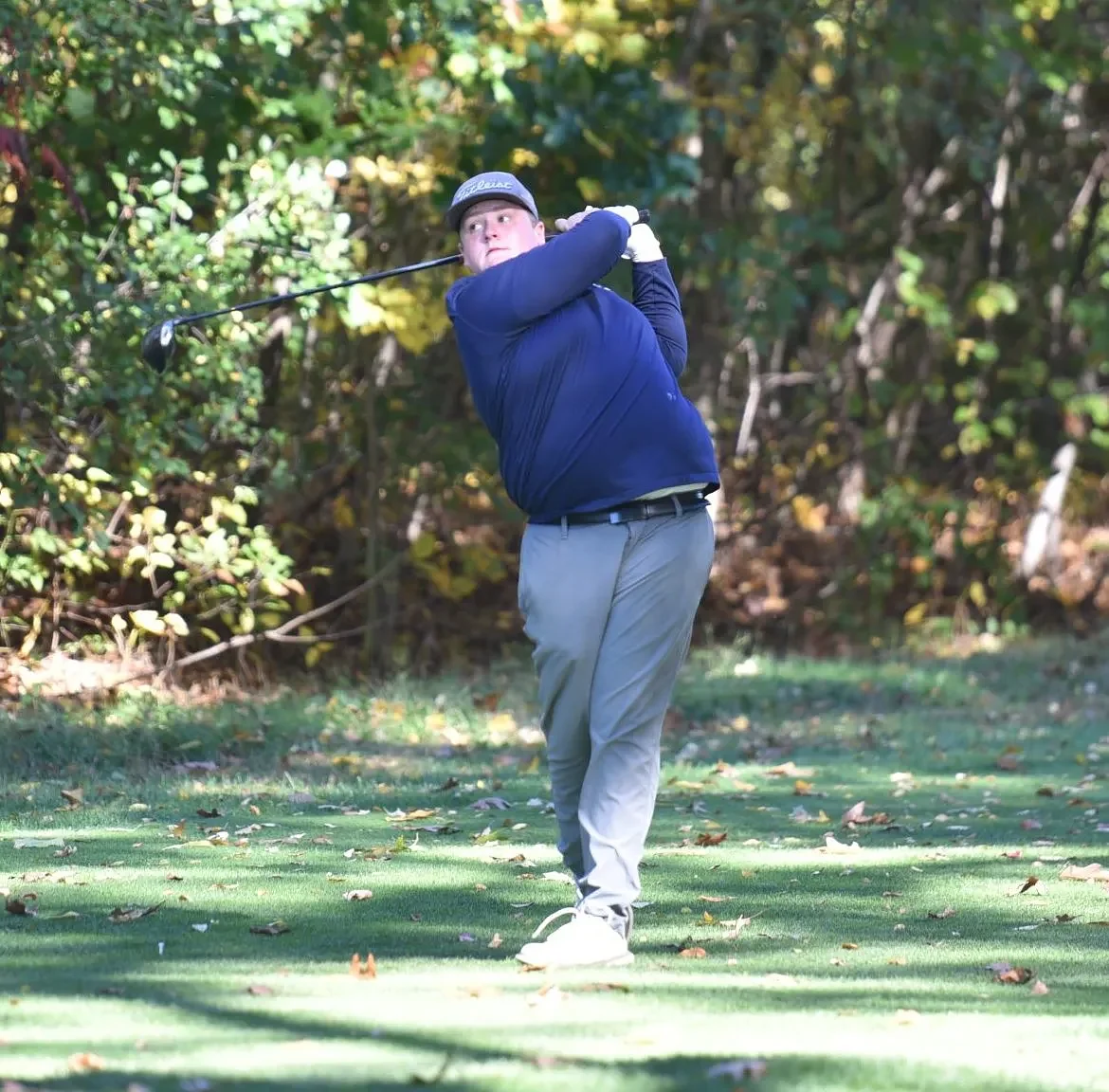 Brady Wood medals, Franklin Tech places second at MIAA Division 3 West golf championship