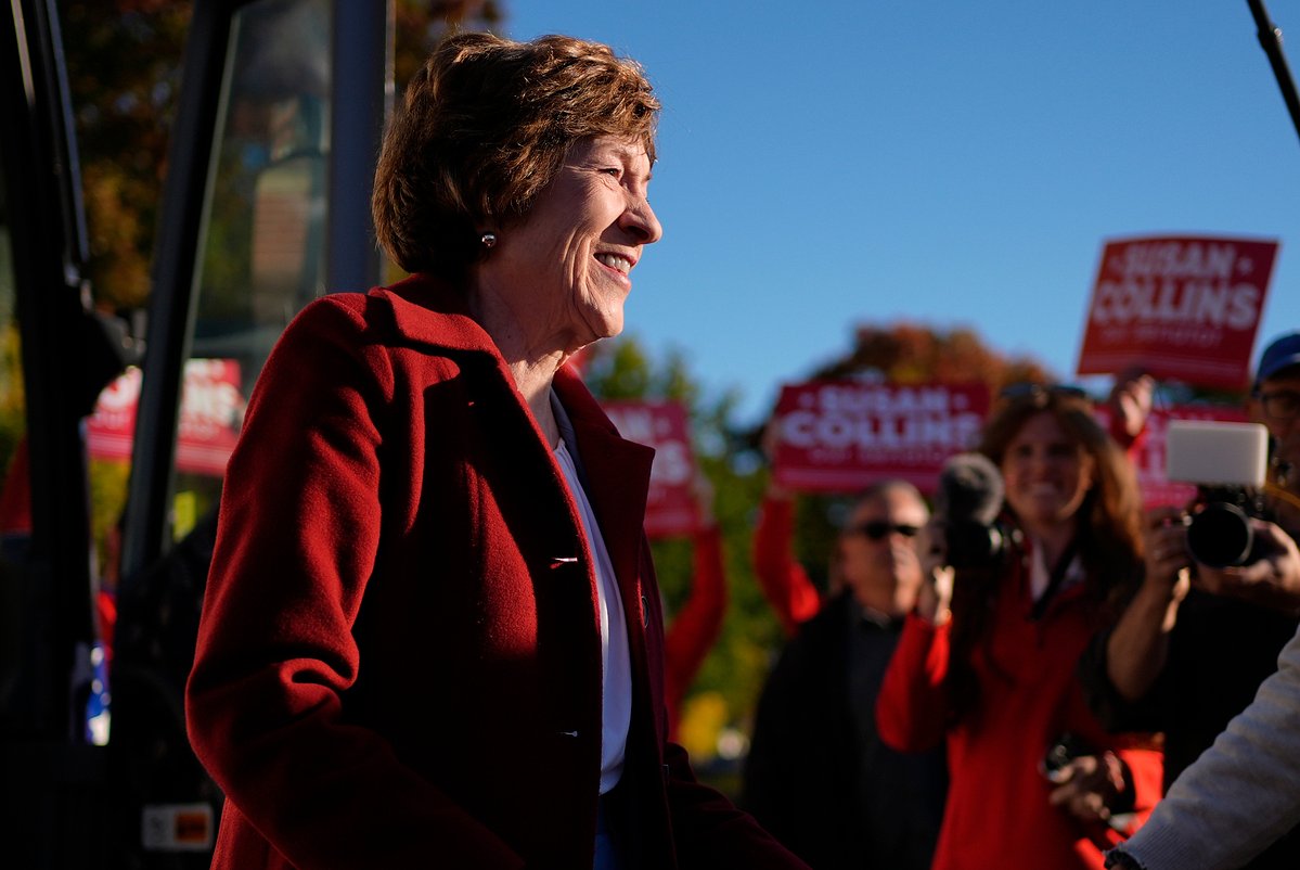 Letter: Don’t miss this chance to reelect Susan Collins