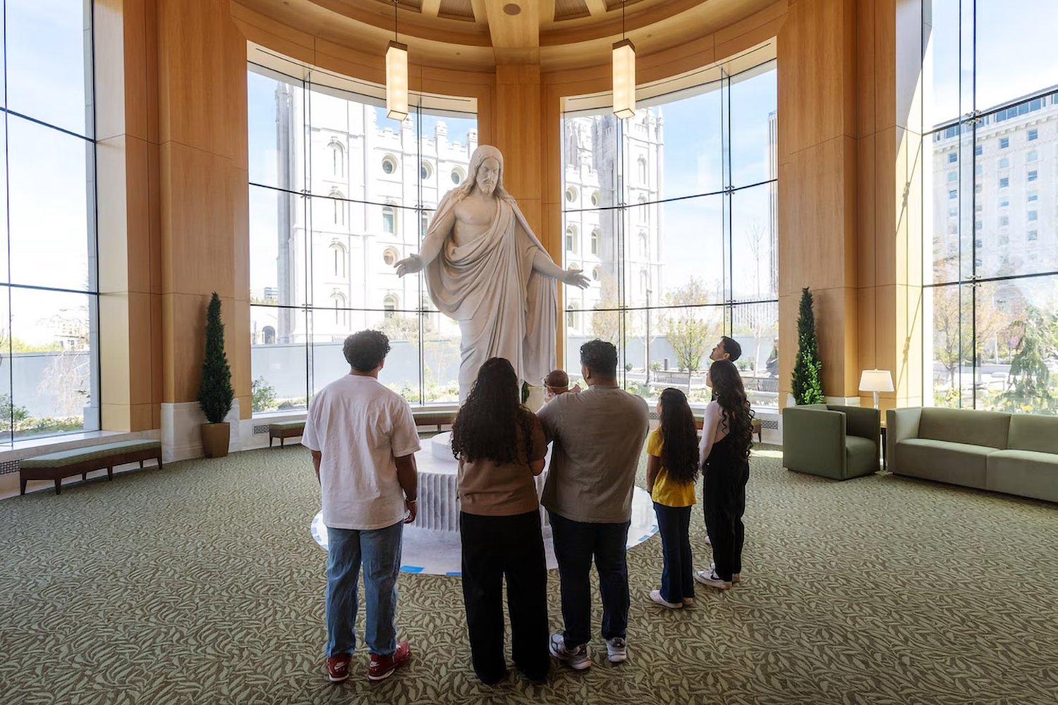 The key message of the LDS Church’s new Visitors’ Center? We’re Christian, darn it.