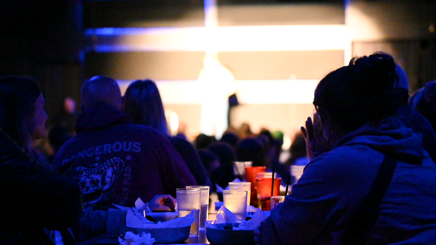 Sign or no sign, Olsen Run is on a roll, booking big comics to test new material in Eugene