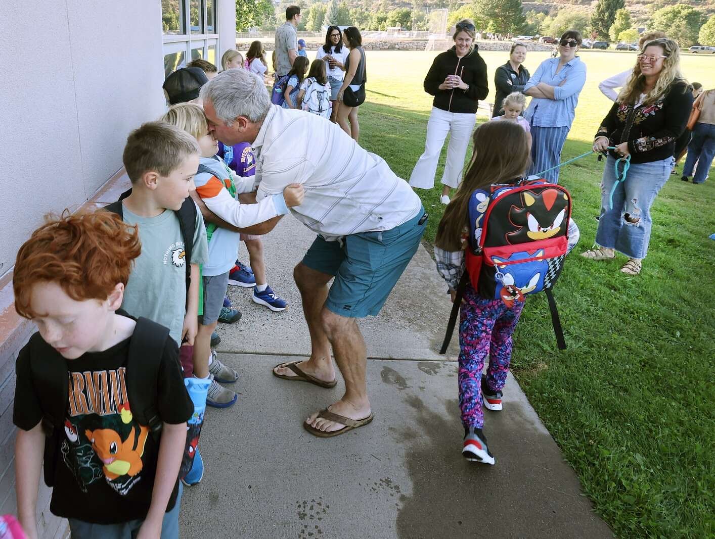 Riverview Elementary welcomes back students – both excited and hesitant