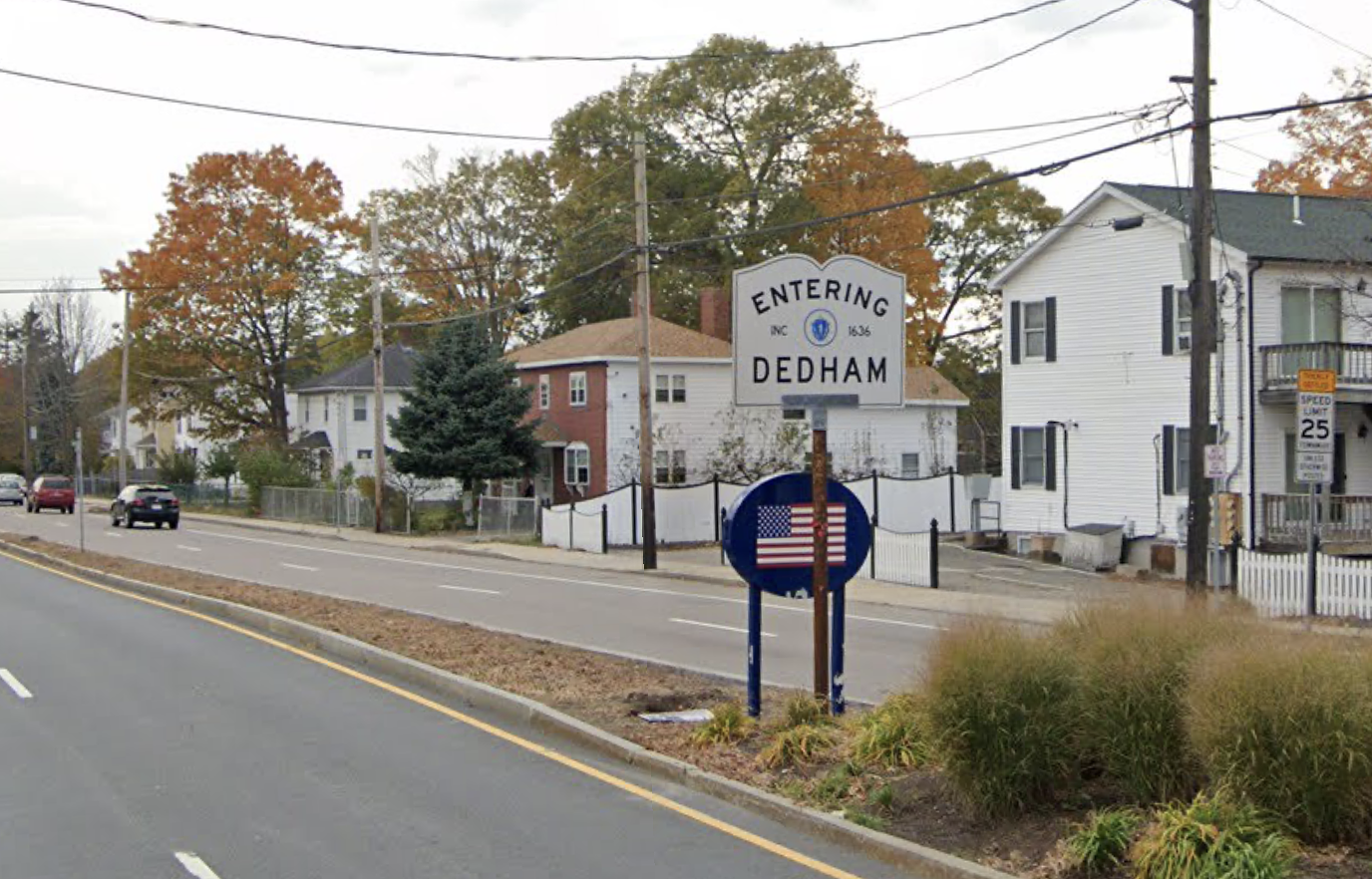 Camera-ready wildcat shows off face card in Mass. town