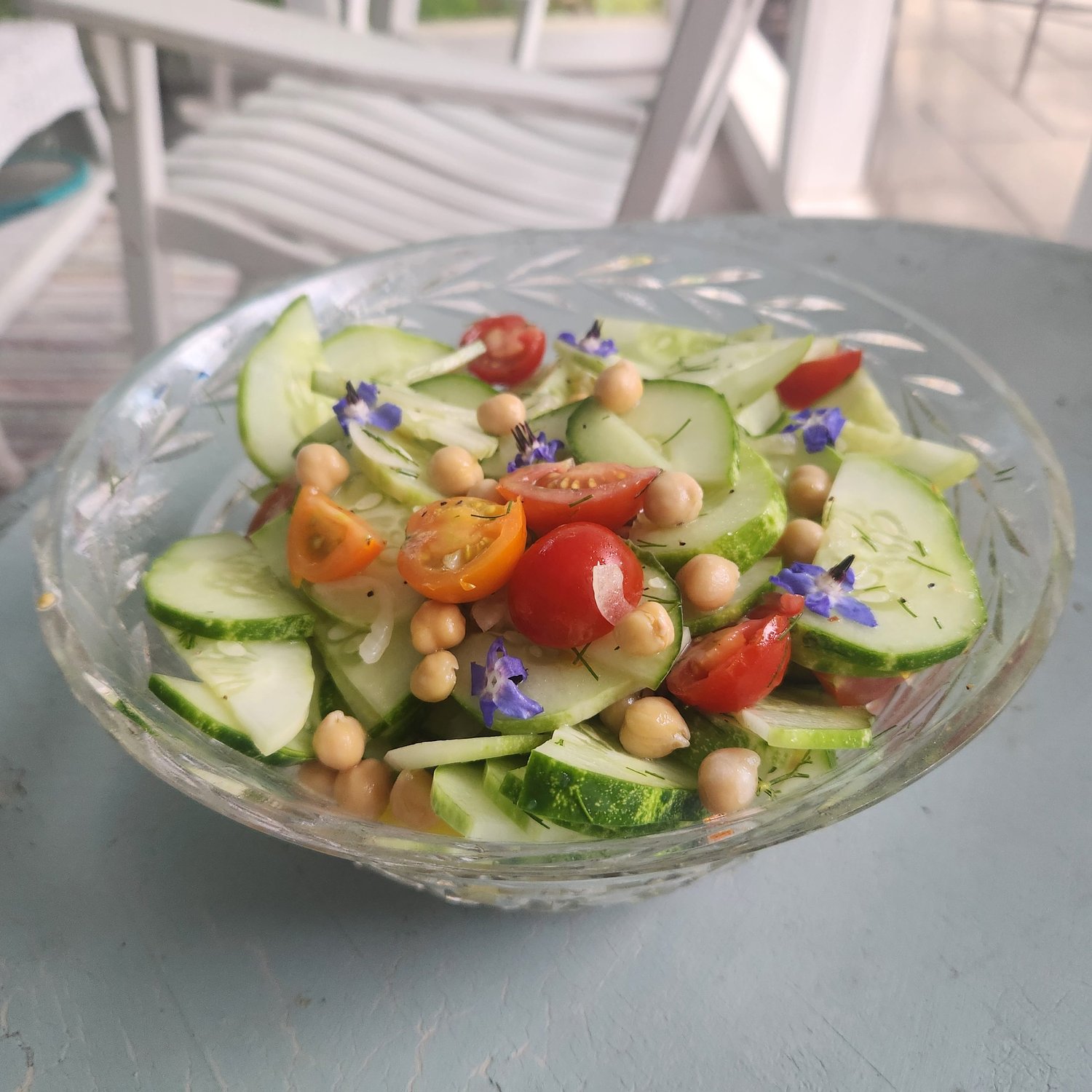 RECIPE FOR A HEALTHY PLANET: Alex and Lisa Murray – Cucumber salad