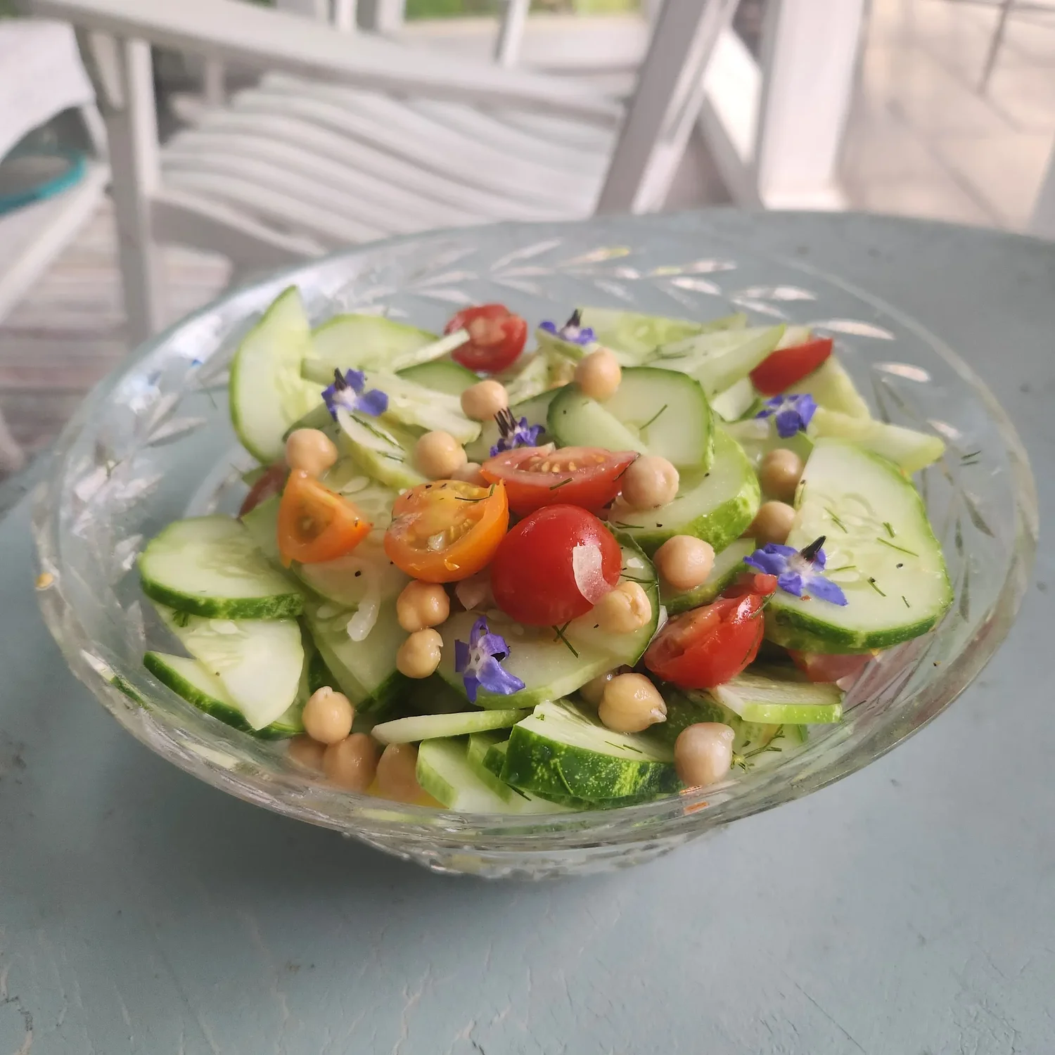 RECIPE FOR A HEALTHY PLANET: Alex and Lisa Murray – Cucumber salad