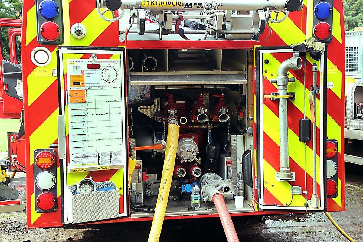 Fire crews battle blaze at old Moosehead Mill