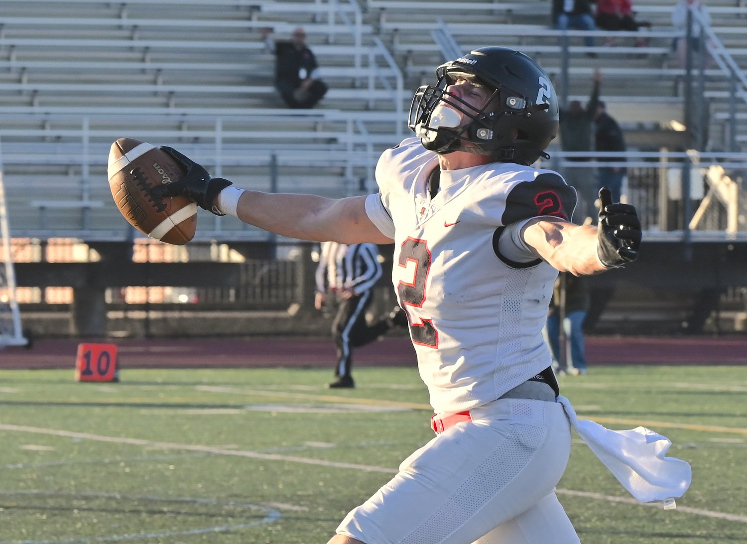 Owen Coyne’s presence surrounds Marblehead’s return to football field following tragedy