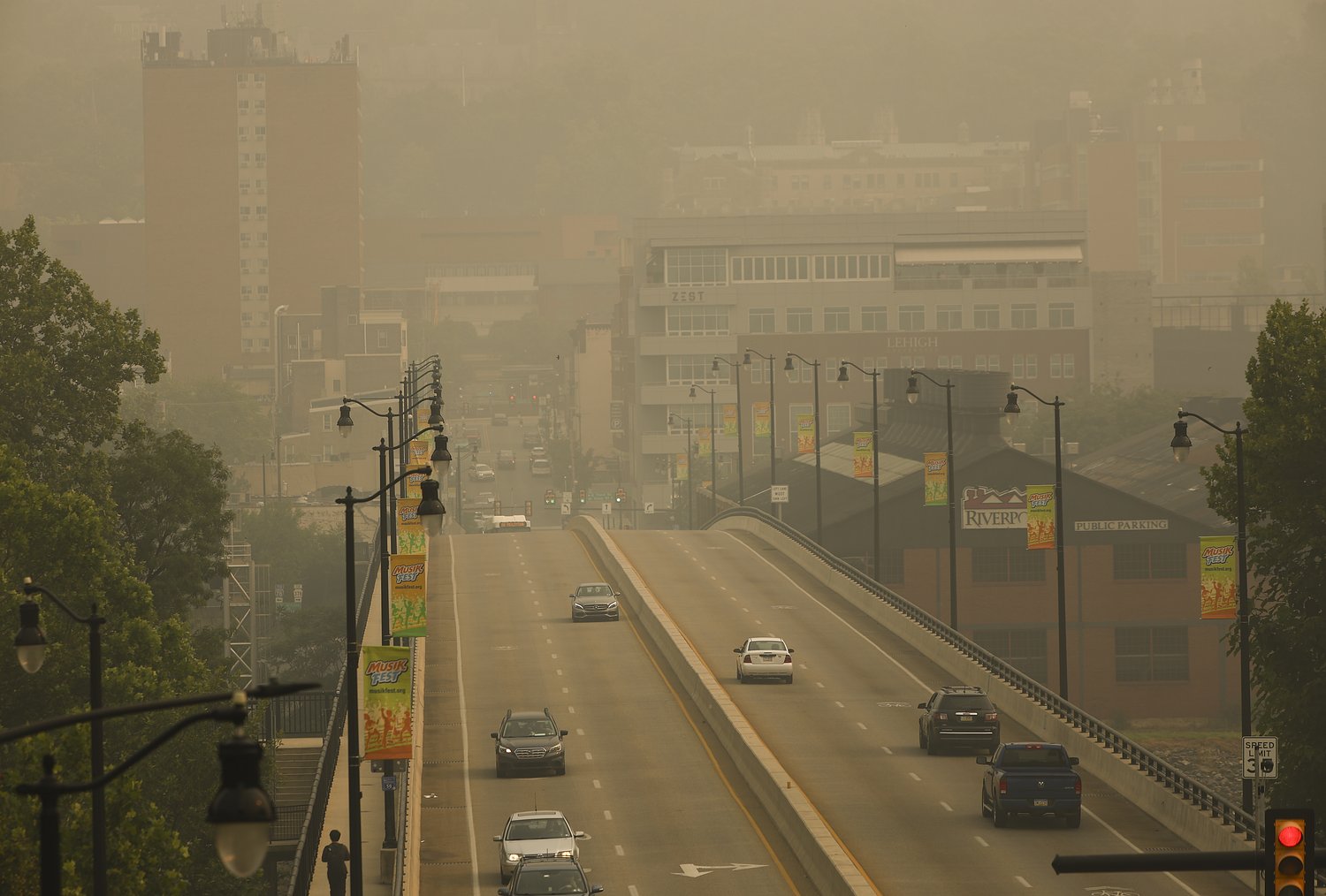 Severe storms in Pa. could help clear the smoke — but bring other dangers