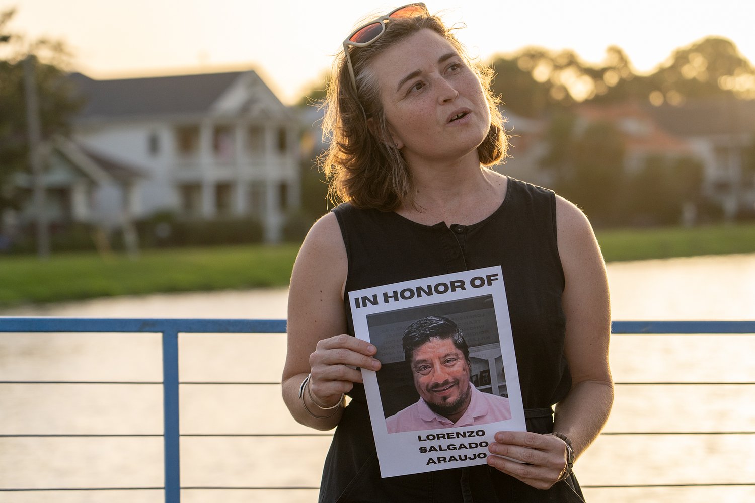 Louisiana socialists rally in solidarity with victims of immigration enforcement agents