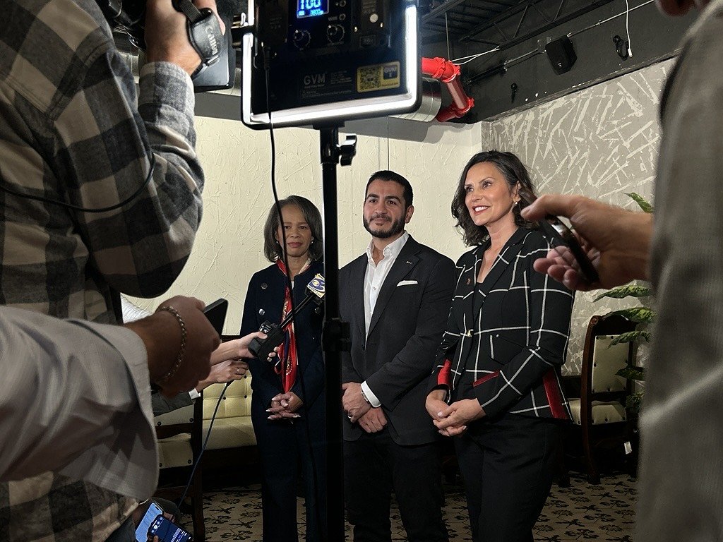 ‘Stand up for Michigan’ or ‘fold’ for Trump: Whitmer joins El-Sayed on the campaign trail