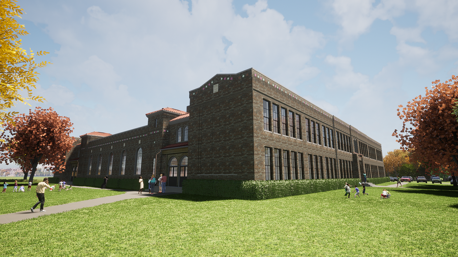 Developers, former students celebrate start of $16M Froebel School renovation