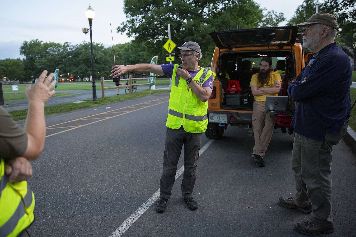 Amateur radio volunteers provide vital safety link for The Prouty riders
