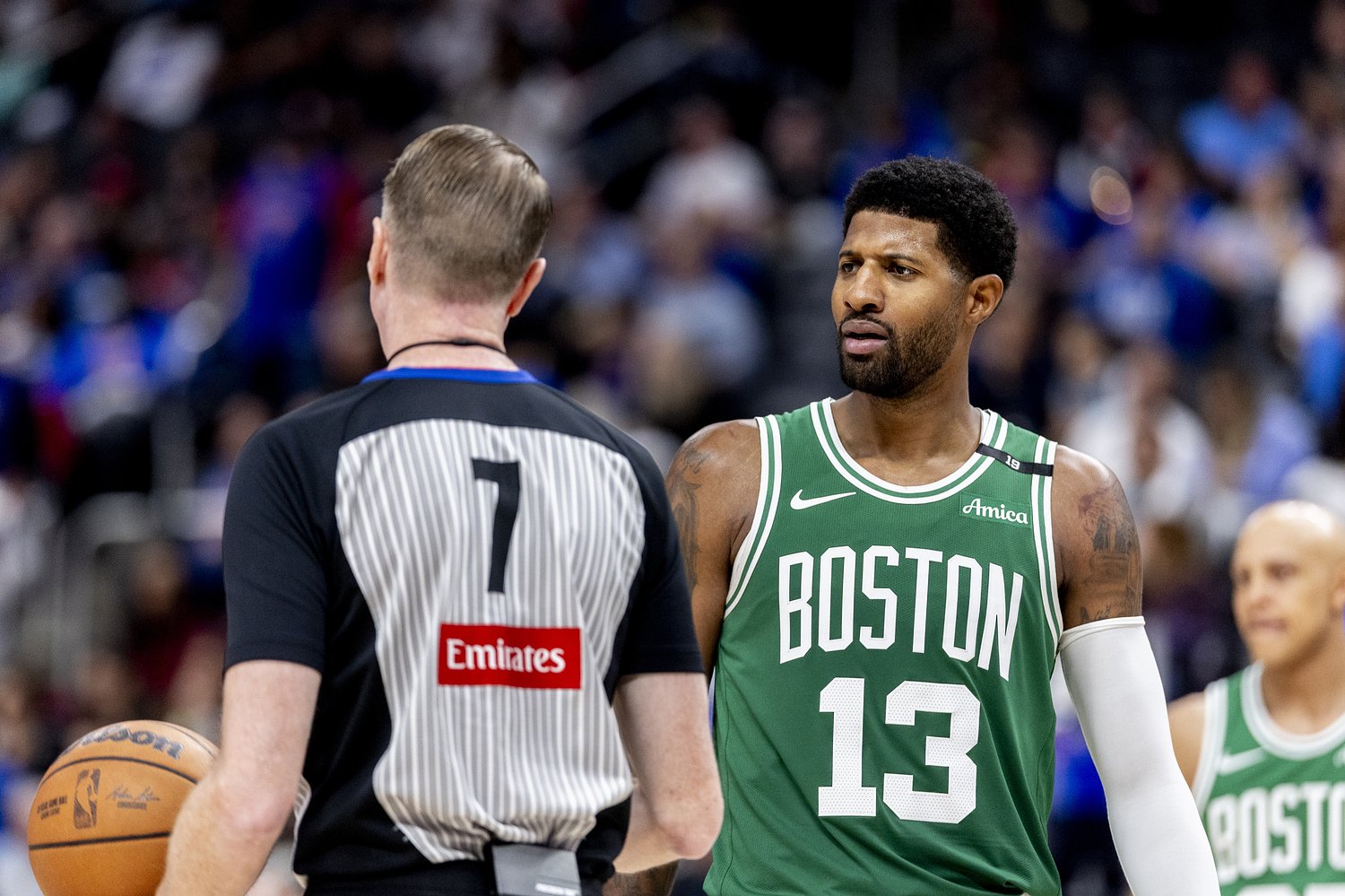 Celtics star fined by NBA for flopping against Pistons