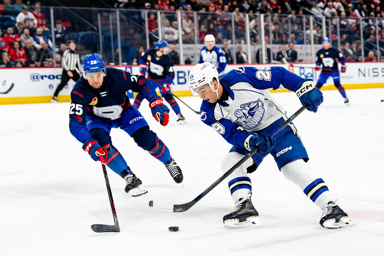 Syracuse Crunch fall to Laval Rocket 5-1 at Place Bell