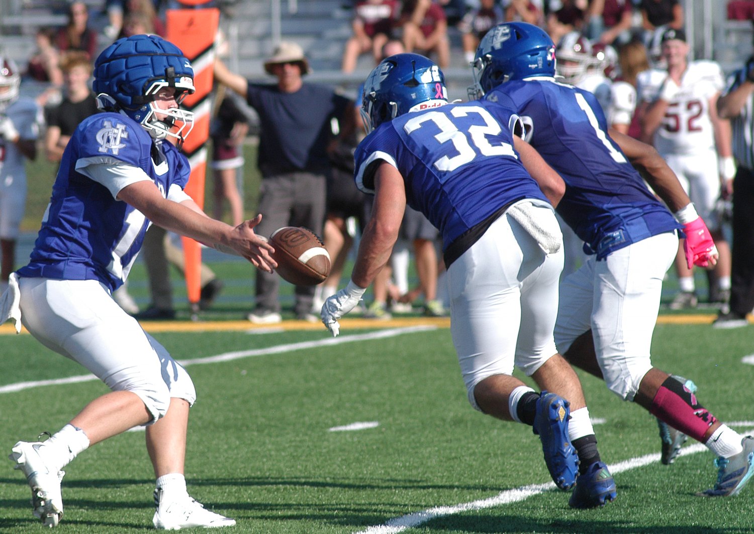 Newman beats Tremont 46-6 in opening round, sets up rematch at Rockridge in Class 1A playoffs