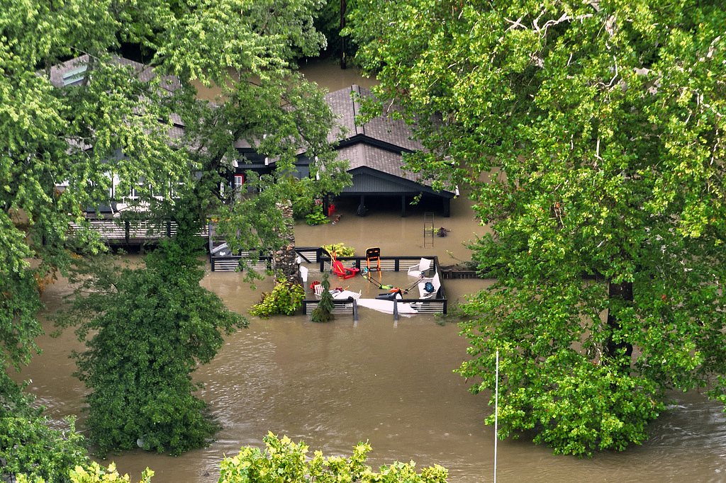 Historic flooding prompts evacuations and water rescues in Indiana
