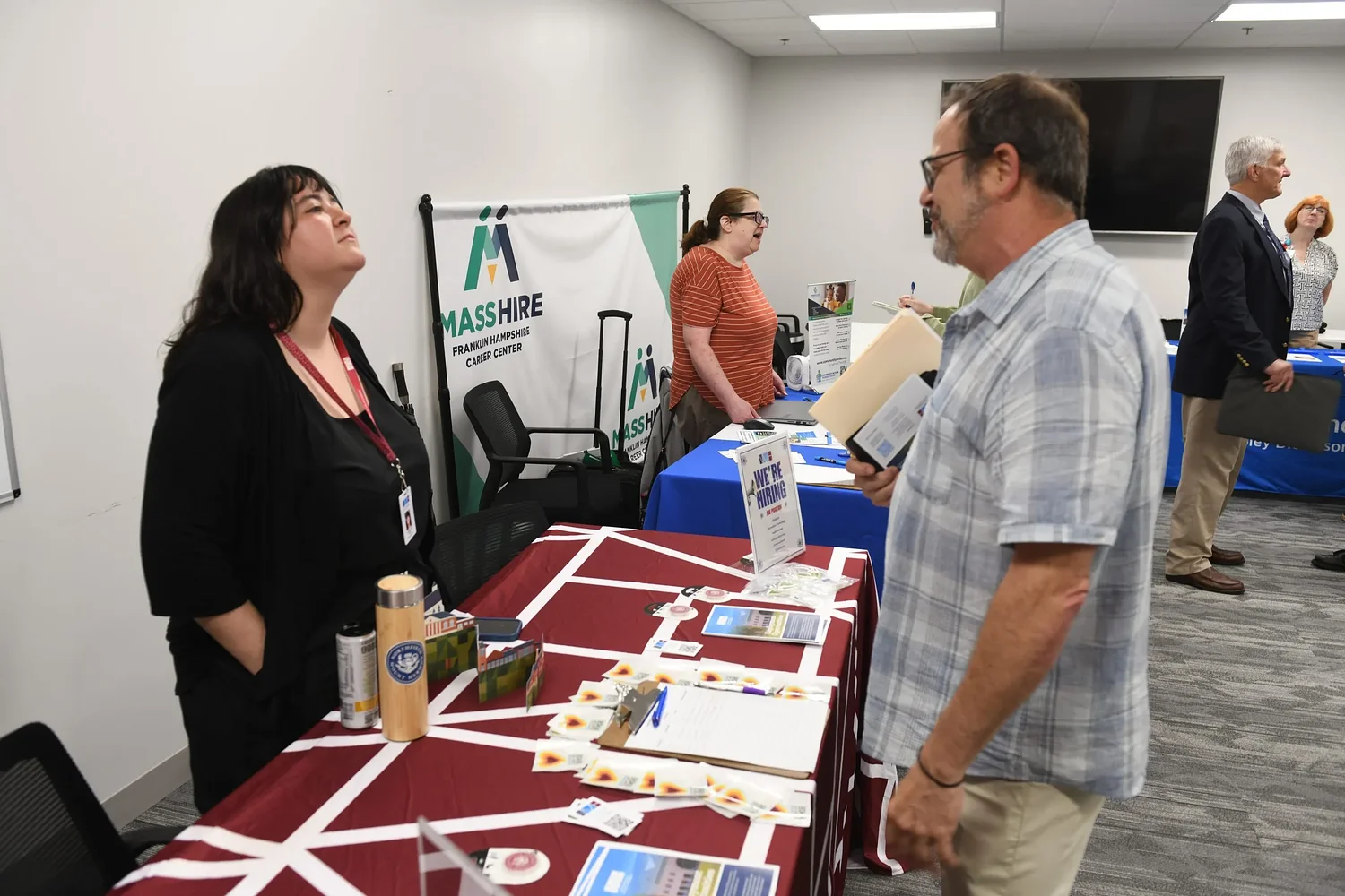 Navigating a narrow market: MassHire hosts Mature Worker Multi-Industry Job Fair to connect older workers with local employers