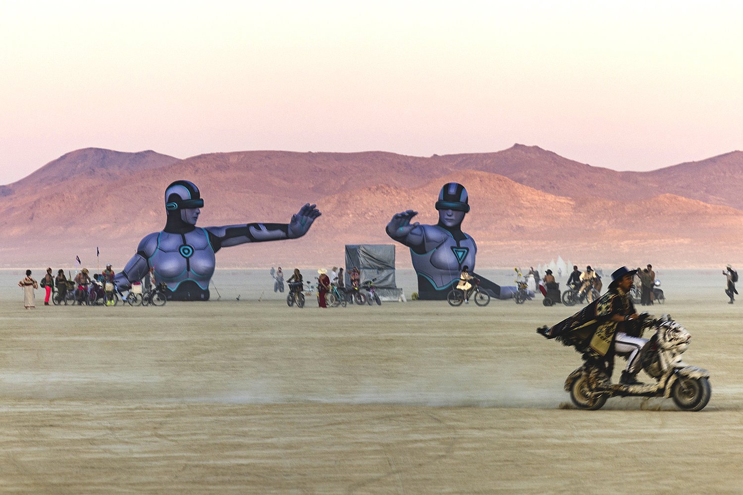 He foresaw Burning Man's mud year. Here are his 2026 predictions.