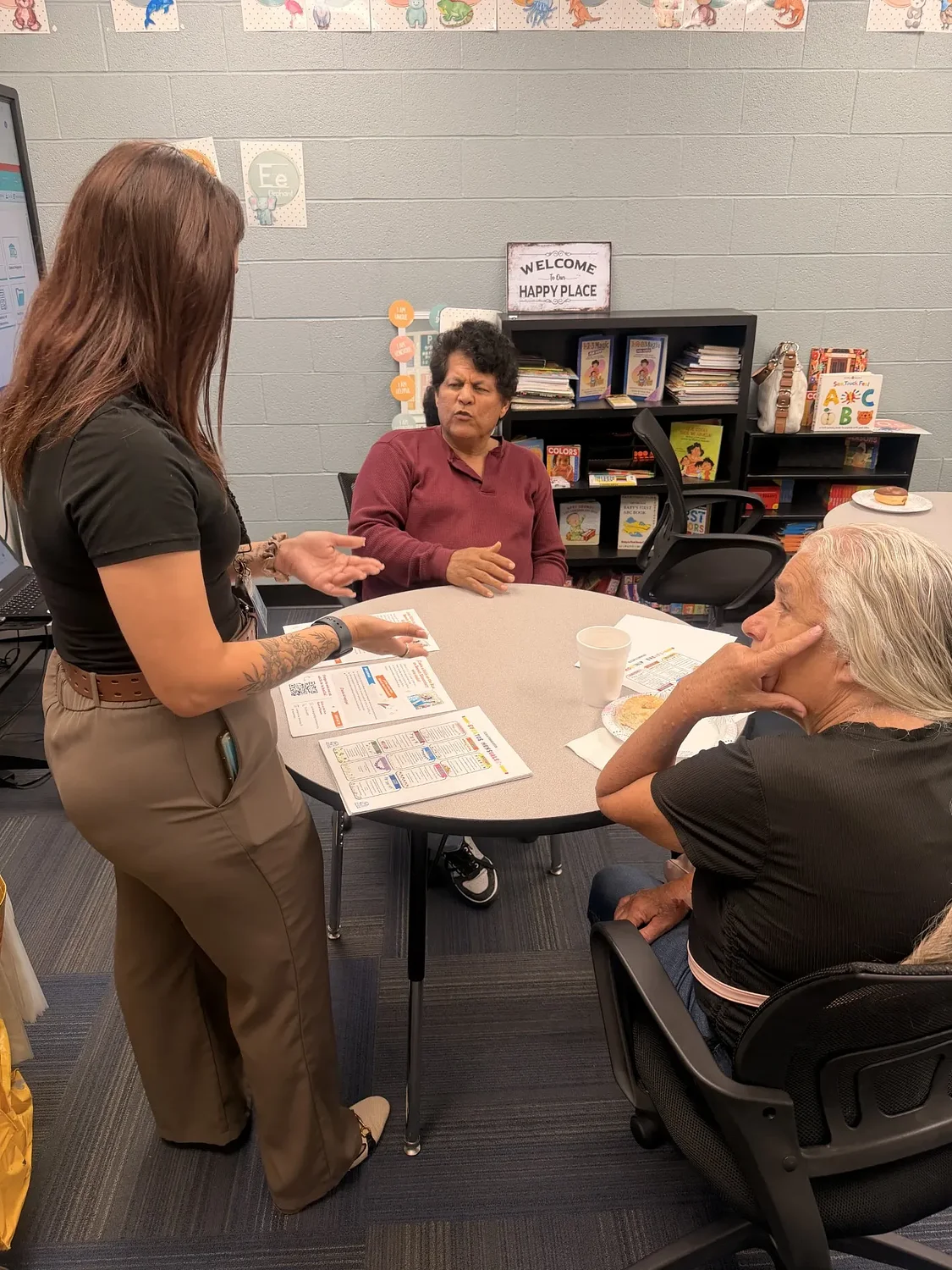 Preparing licuados while fostering relationships in Dodge City schools