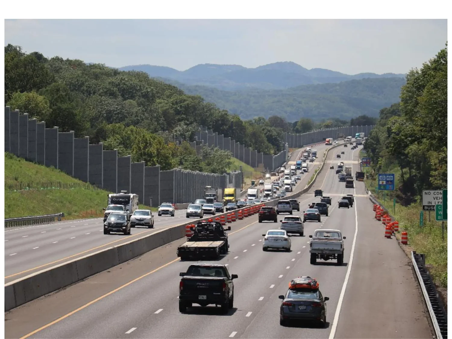 Section of I-81 in Roanoke Valley expands to 3 lanes each way