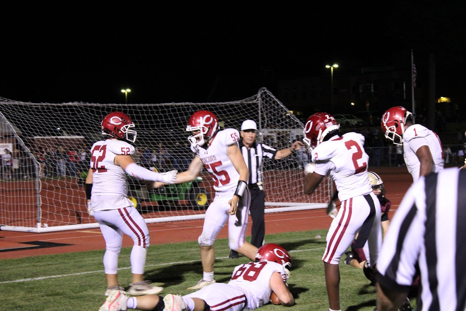 Concord dominates Alvirne 37-7 behind strong defensive performance