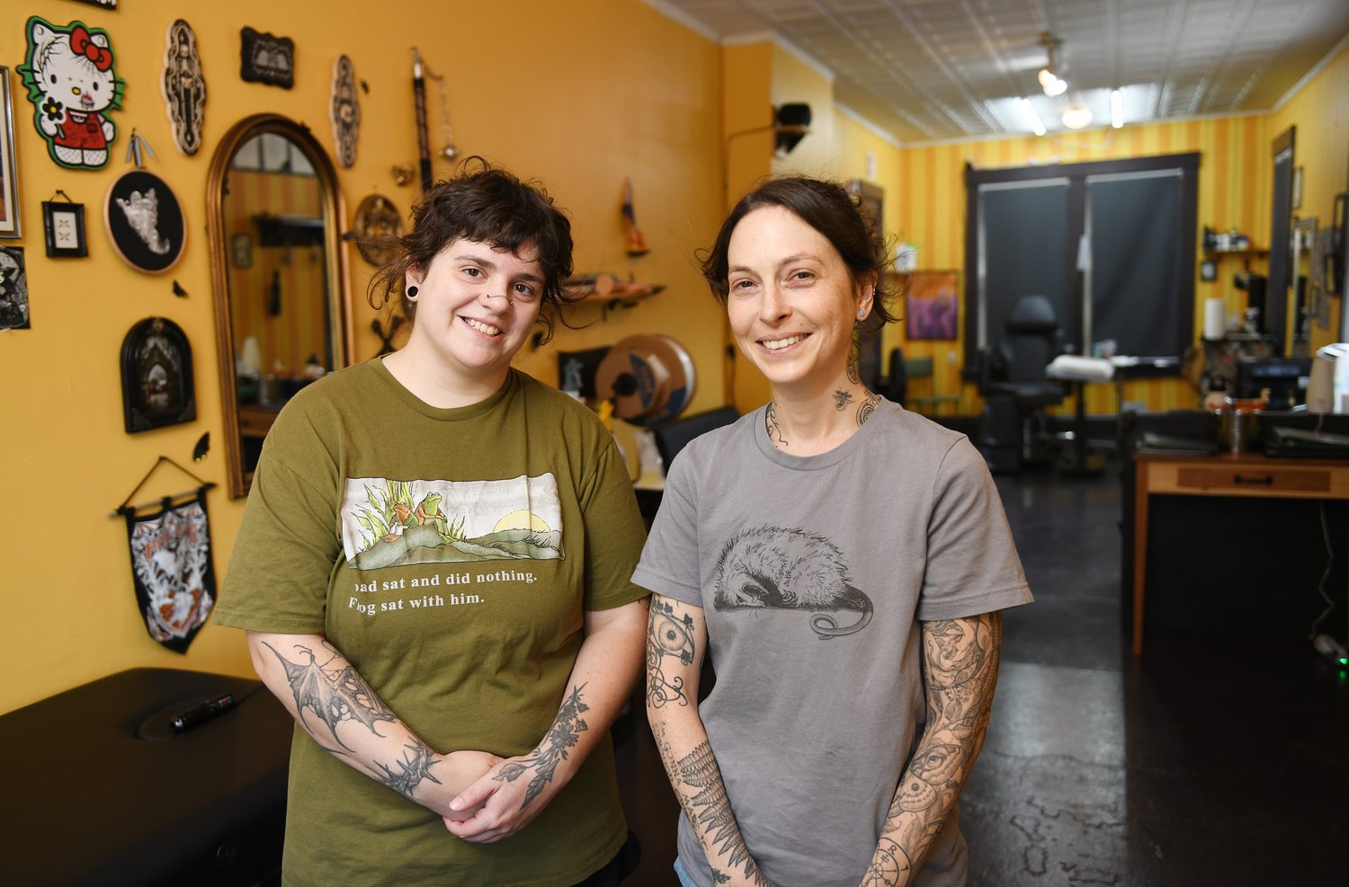 Greenfield's new Moth Hollow Tattoo Studio aims to offer affordability, welcoming atmosphere