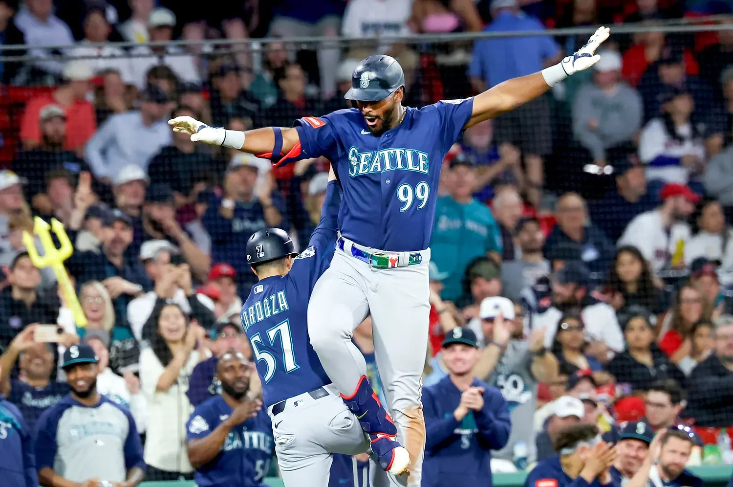 Lazaro Montes out of lineup day after monster debut; latest on Brendan Donovan -- Mariners notebook