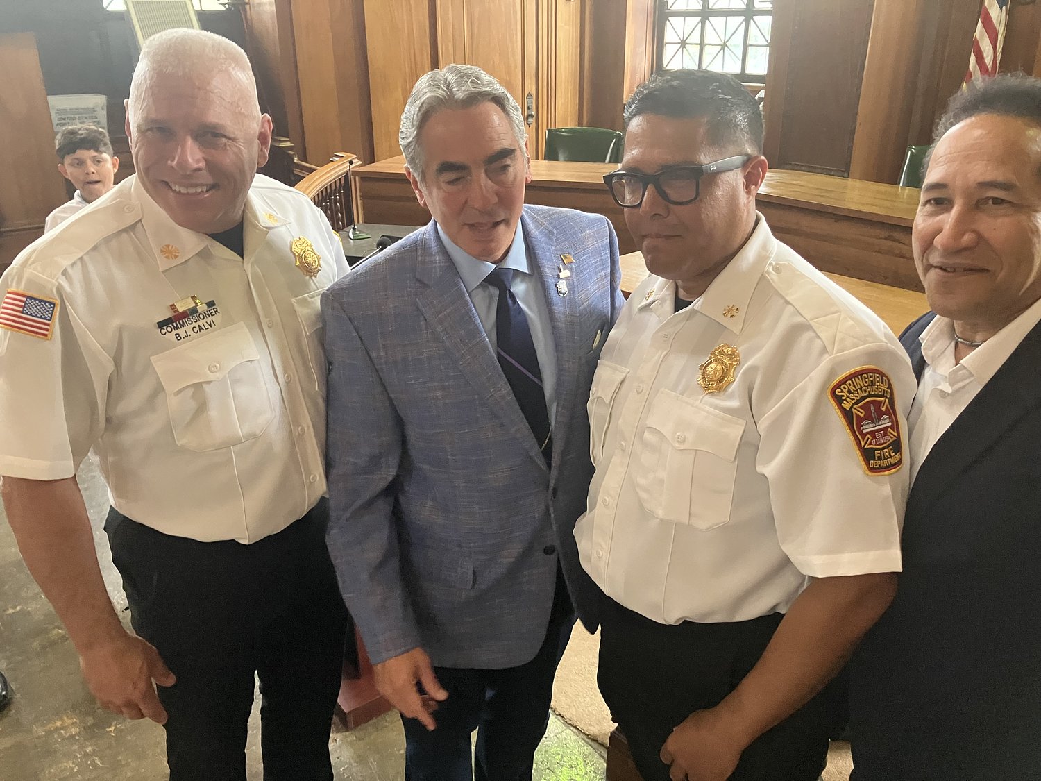 Springfield names 1st Latino to head fire department