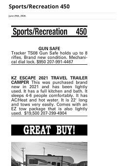 Sports/Recreation 450