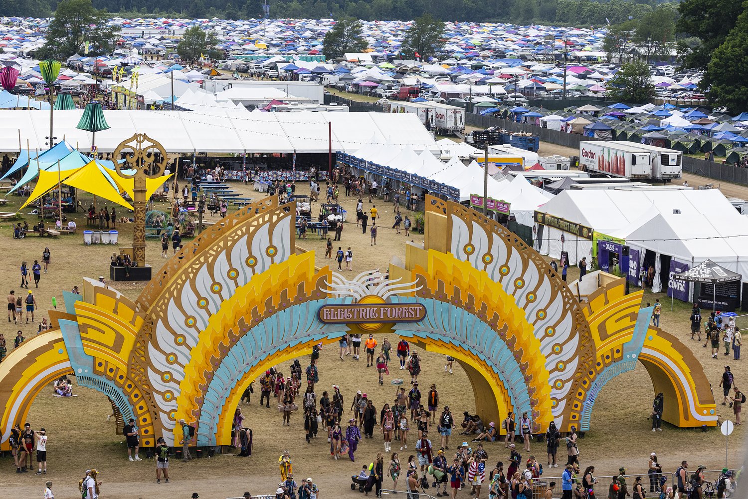Police searching for mother linked to dead baby found at Electric Forest