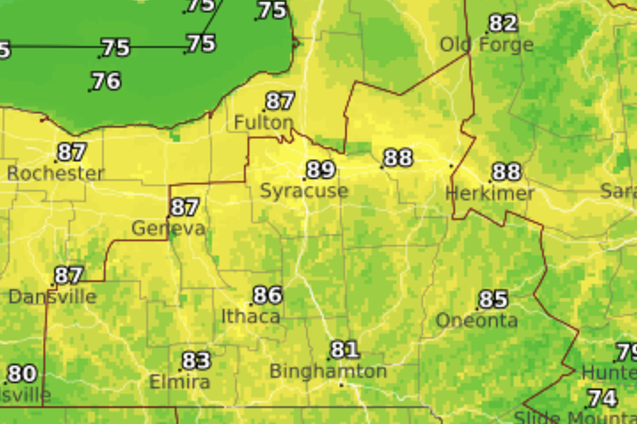 N.Y. Weather: Thunderstorm threat builds across New York as temps rise