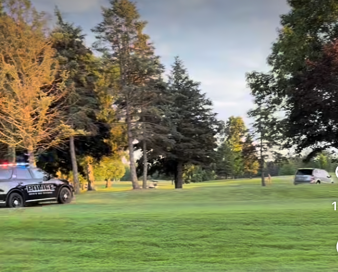 Watch: Attempted murder suspect barrels through Stow golf course in wild police chase