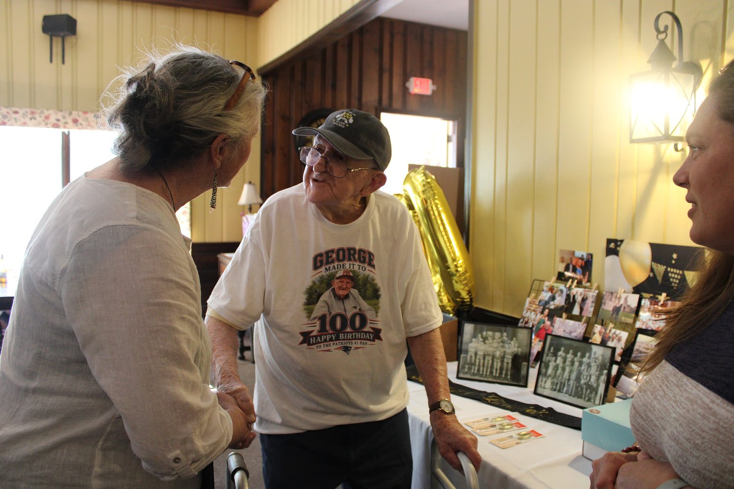 'An inspiration to a lot of people': Turners Falls sports legend George F. Bush celebrates 100th birthday