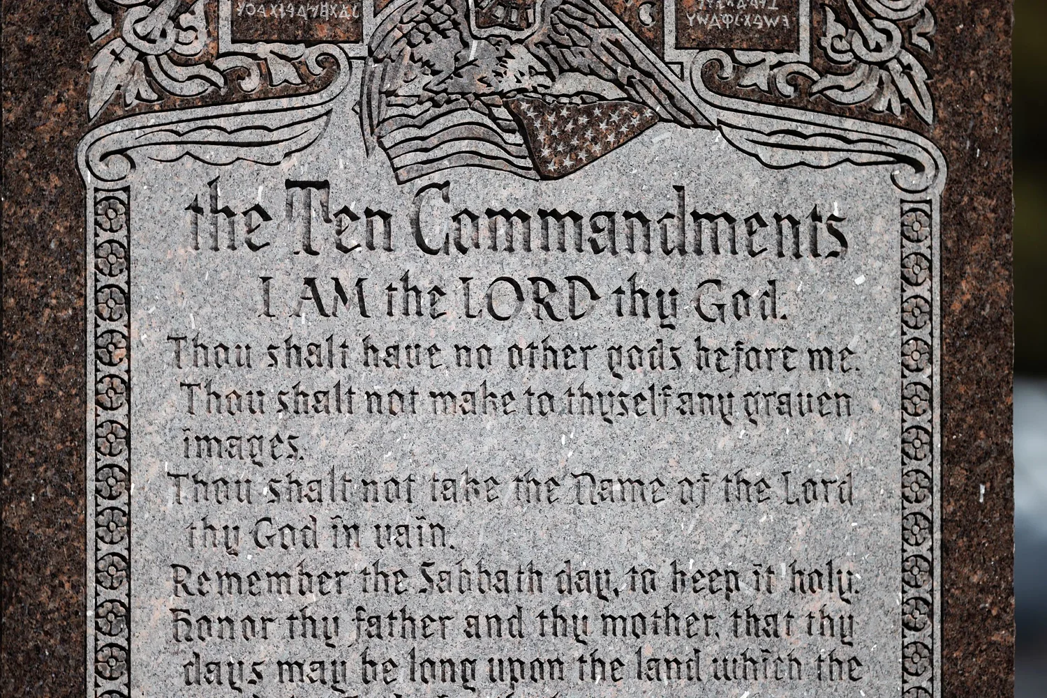 Houston mothers' bid for temporary hold on Ten Commandments posters in Texas classrooms denied
